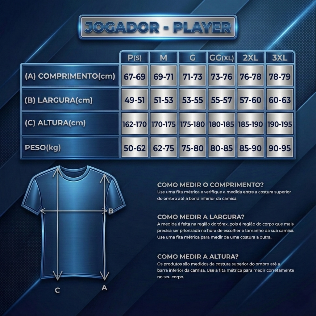 Tabela Jogador